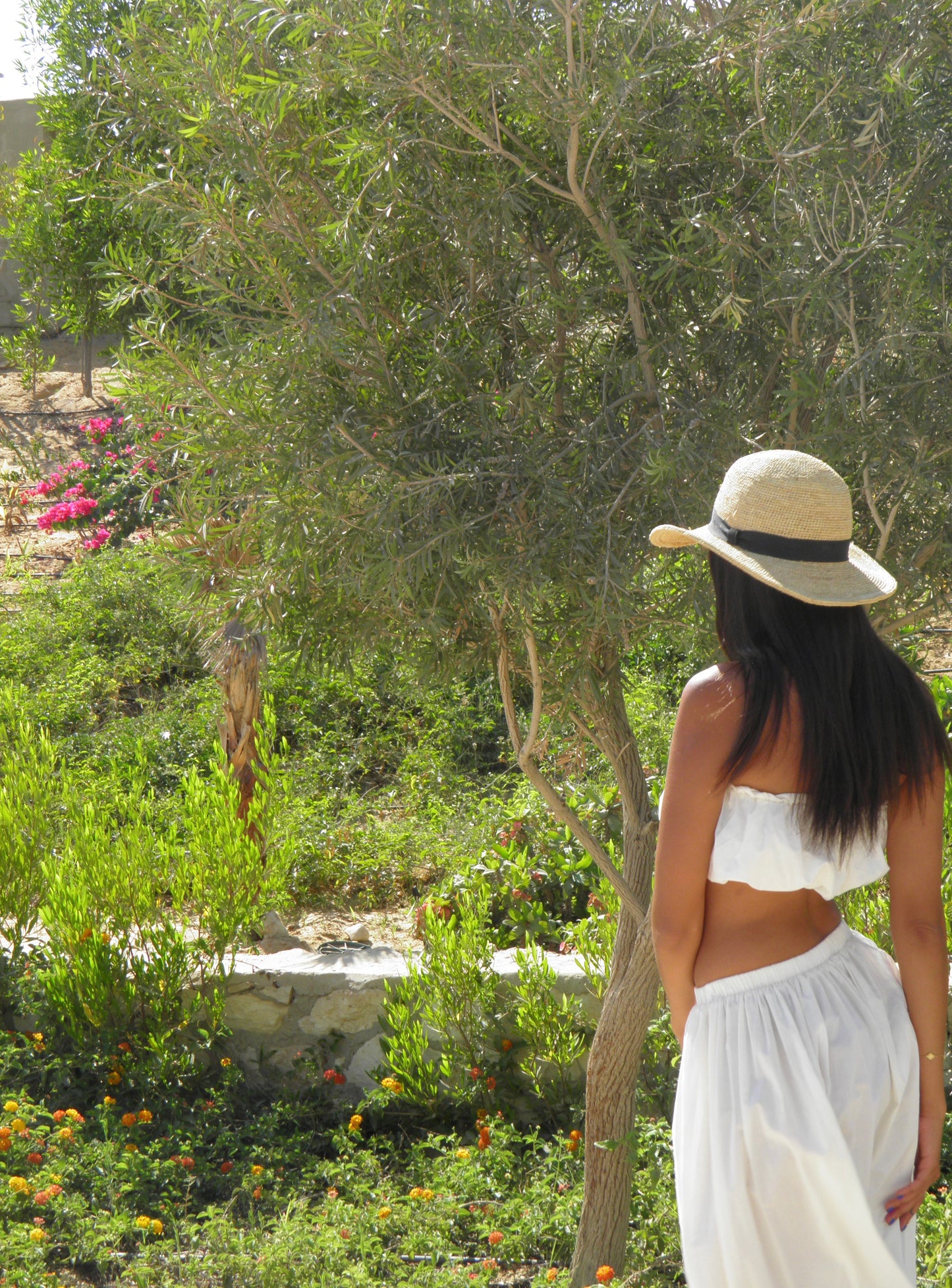Haya Draped Bandeau Top