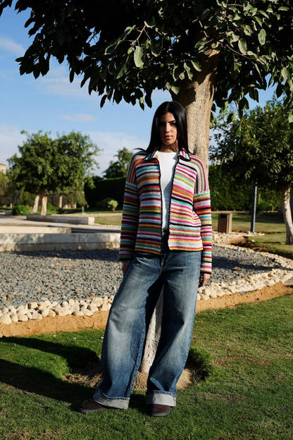 All the Colors of the Rainbow Cardigan