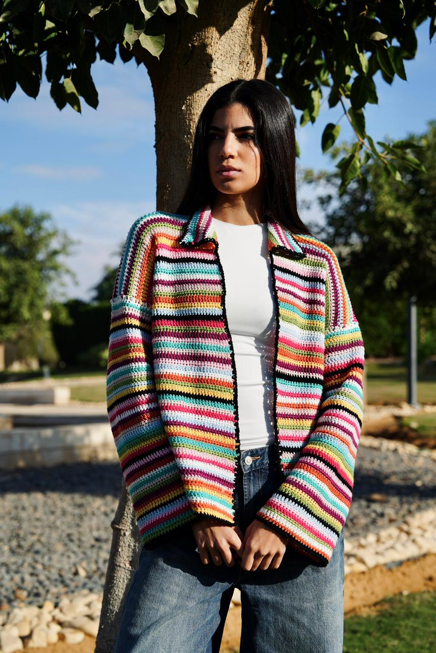 All the Colors of the Rainbow Cardigan