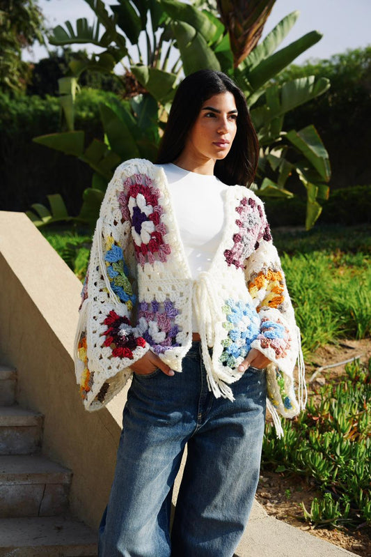 Suna’s Pattern Crochet Jacket