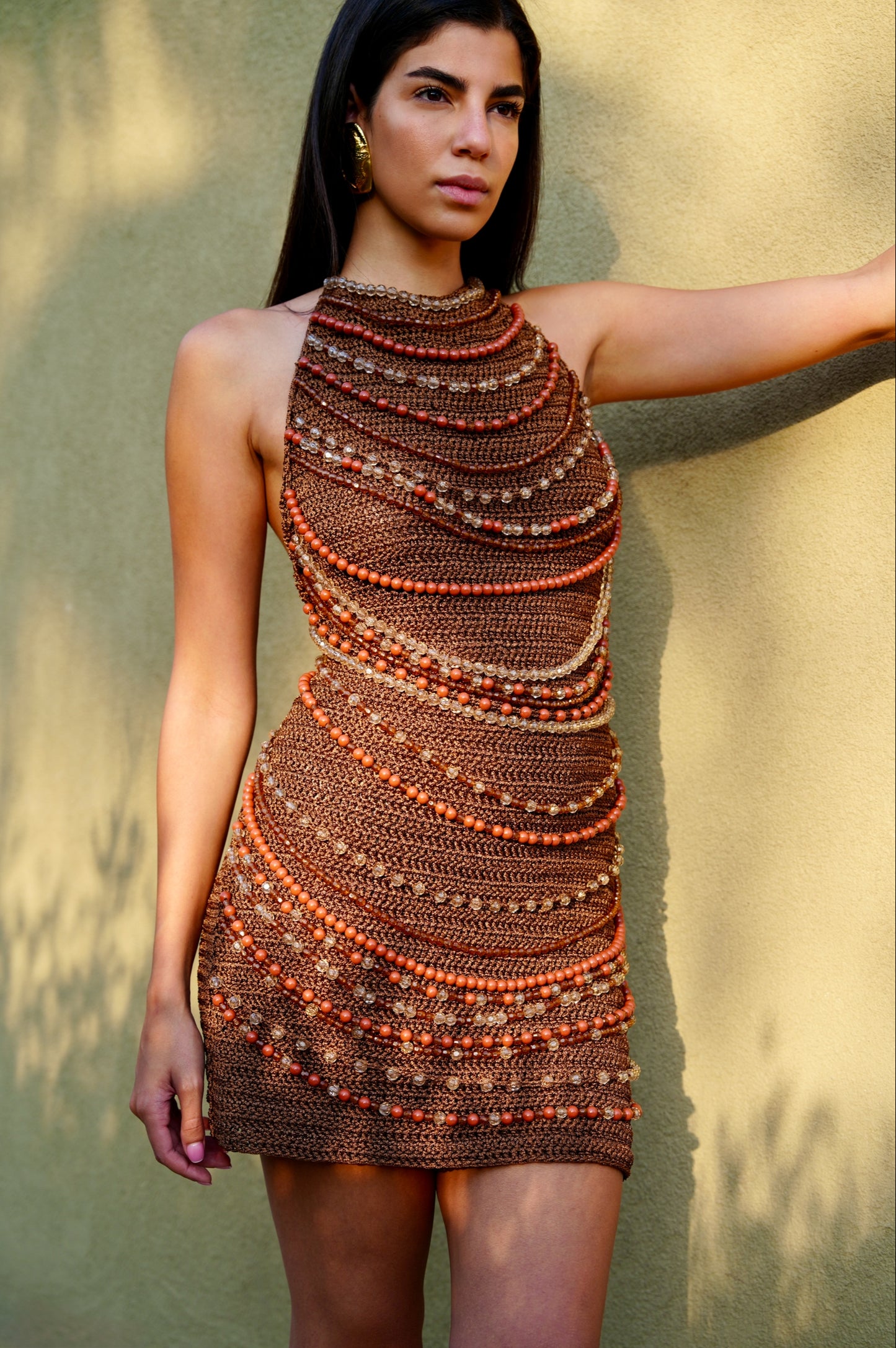 Lina Beaded Dress