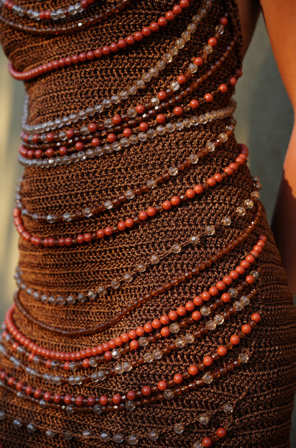 Lina Beaded Dress